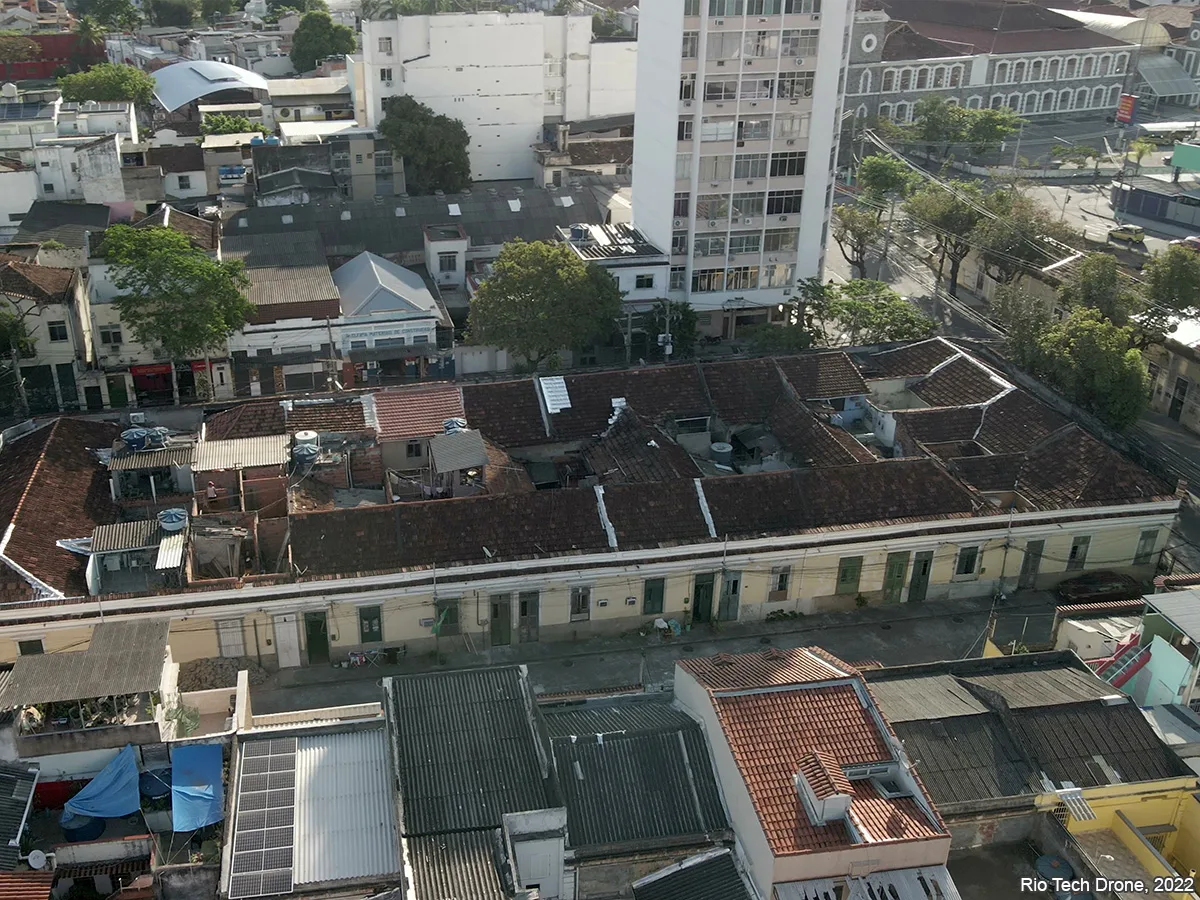 Bem preservado: Conjunto Arq. da Cia de Fiação Confiança: Rua Artidoro da Costa, nº 37/43/47/53/57 — foto 1